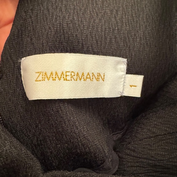 Zimmermann Fitted Black Cocktail Dress - Picture 4 of 4